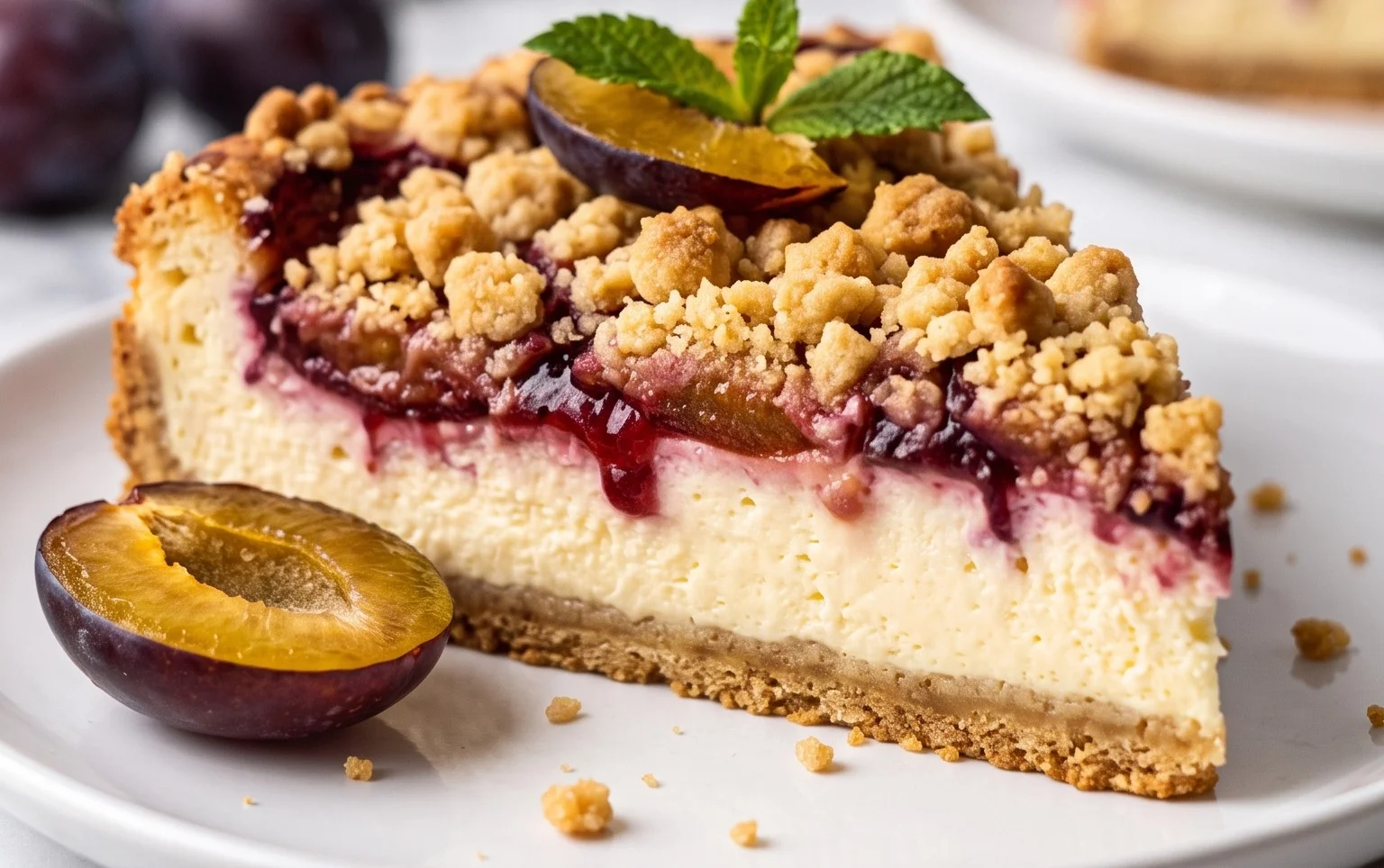 Zwetschgen-Streusel-Käsekuchen