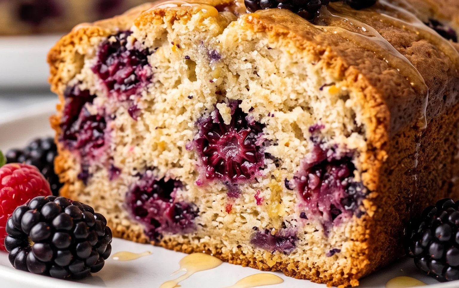 Blackberry Pound Cake Recipe